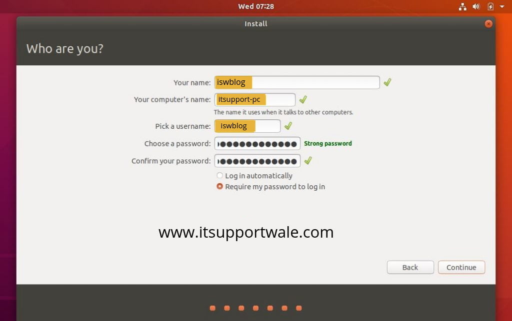 How To Install Ubuntu 18.04 LTS Desktop With Screenshots - ITSupportWale