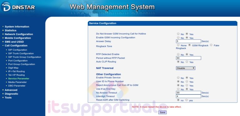 Freepbx sms через gsm шлюз